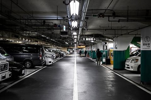 parking line painting